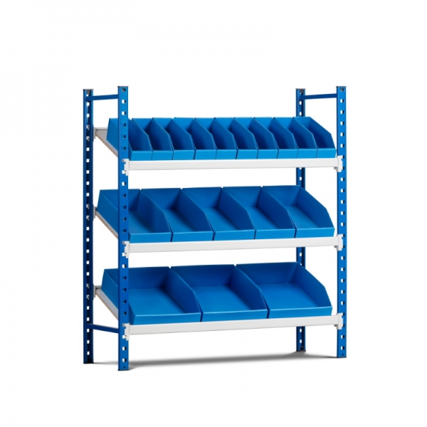 Estante Inclinada C/ Caixas Picking